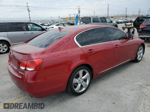 2008 Lexus GS 350 z VIN JTHBE96S680036227, wystawiony jako Copart lot #59577605 z przebiegiem 111 955 mil mil oraz Szkoda całkowita • Salvage title. Historia ofert i sprzedaży dostępna na DreamBid. Obrazek 3.