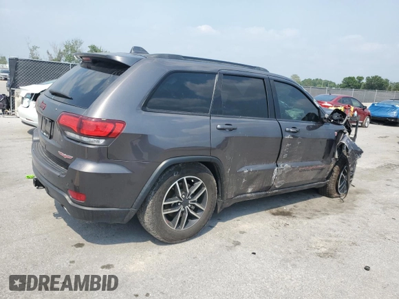 2020 Jeep Grand Cherokee Trailhawk with VIN 1C4RJFLT4LC232102, listed as a Copart auction lot 52026325 with 26,579 mi miles and Non repairable. Bid and sale history available at DreamBid. Image 3.