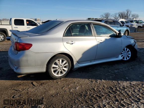 2009 Toyota Corolla with VIN 1NXBU40E79Z094251, listed as a Copart auction lot 88656045 with 0 mi miles and Salvage Title. Bid and sale history available at carsss.com. Image 3.