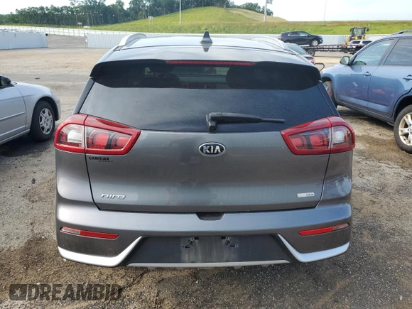 2018 Kia Niro FE with VIN KNDCB3LCXJ5136316, listed as a Copart auction lot 59357414 with 90,839 mi miles and Non Repairable. Bid and sale history available at carsss.com. Image 6.