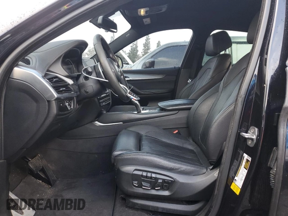 2016 BMW X6 sDrive35i with VIN 5UXKU0C54G0F93393, listed as a Copart auction lot 39393874 with 103,254 mi miles and . Bid and sale history available at DreamBid. Image 7.