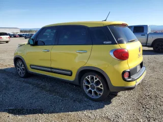 2014 FIAT 500L Trekking with VIN ZFBCFADH2EZ003778, listed as a Copart auction lot 46071835 with 71,665 mi miles and Salvage Title. Bid and sale history available at DreamBid. Image 2.