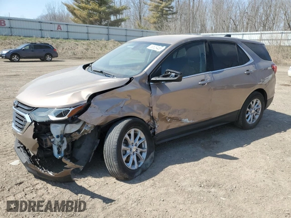 2018 Chevrolet Equinox LT with VIN 3GNAXSEV4JL323544, listed as a Copart auction lot 53629485 with 130,826 mi miles and Clean Title. Bid and sale history available at carsss.com. Image 1.