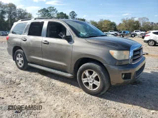 2010 Toyota Sequoia SR5 with VIN 5TDZY5G12AS026075, listed as a Copart auction lot 50845875 with 199,439 mi miles and Salvage Title. Bid and sale history available at carsss.com. Image 4.