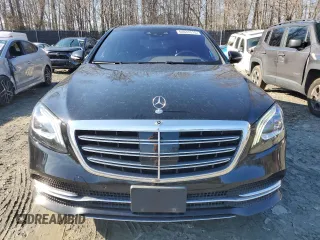 2018 Mercedes-Benz S 560 with VIN WDDUG8GB4JA369092, listed as a Copart auction lot 44637515 with 55,409 mi miles and Salvage Title. Bid and sale history available at carsss.com. Image 5.