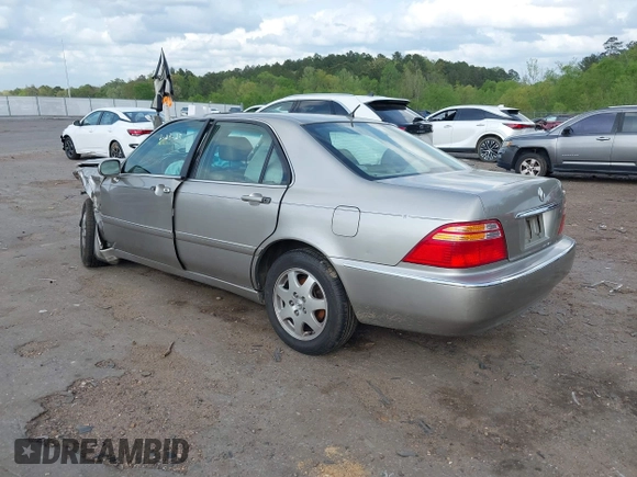 2002 Acura RL with VIN JH4KA96582C011728, listed as a IAAI auction lot 41938429 with 1 mi miles. Bid and sale history available at carsss.com. Image 3.