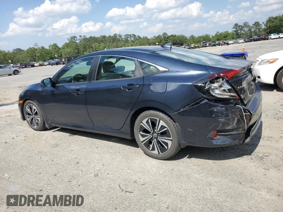 2016 Honda Civic EX-L with VIN 19XFC1F78GE044325, listed as a Copart auction lot 57814905 with 142,040 mi miles and Salvage title. Bid and sale history available at DreamBid. Image 2.
