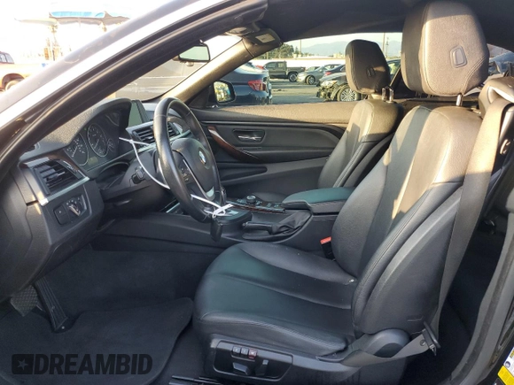 2015 BMW 4 Series 428i with VIN WBA3V7C57FP772037, listed as a Copart auction lot 42455645 with 207,970 mi miles and Salvage Title. Bid and sale history available at carsss.com. Image 7.
