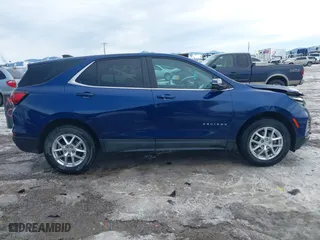 2022 Chevrolet Equinox LT with VIN 3GNAXUEV1NS222176, listed as a IAAI auction lot 41568536 with 10,278 mi miles. Bid and sale history available at carsss.com. Image 14.