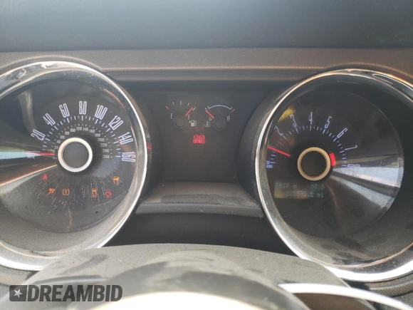 2013 Ford Mustang V6 with VIN 1ZVBP8EM9D5275936, listed as a Copart auction lot 54716455 with 225,596 mi miles and Salvage title. Bid and sale history available at DreamBid. Image 9.