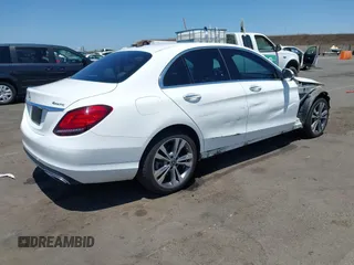 2021 Mercedes-Benz C 300 with VIN W1KWF8EB4MR646585, listed as a IAAI auction lot 42544380 with 21,610 mi miles and . Bid and sale history available at DreamBid. Image 4.