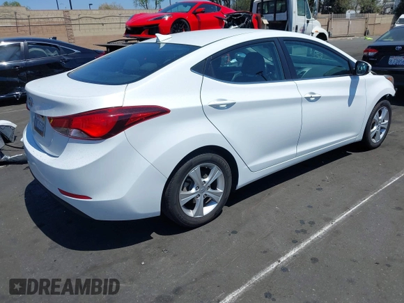 2016 Hyundai Elantra SE with VIN 5NPDH4AE0GH762012, listed as a IAAI auction lot 42100798 with 142,639 mi miles and . Bid and sale history available at DreamBid. Image 4.