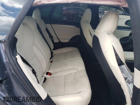 2023 Tesla Model S Plaid with VIN 5YJSA1E63PF507138, listed as a Copart auction lot 55510335 with Not provided miles and Salvage title. Bid and sale history available at DreamBid. Image 10.