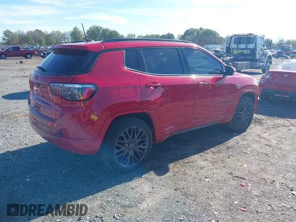 2023 Jeep Compass Limited with VIN 3C4NJDCN2PT569933, listed as a IAAI auction lot 40803691 with 14,649 mi miles and . Bid and sale history available at carsss.com. Image 4.