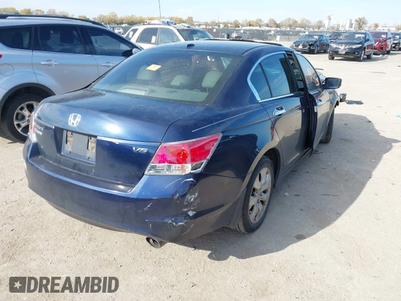 2008 Honda Accord EX-L z VIN 1HGCP36808A071889, wystawiony jako IAAI lot #41046242 z przebiegiem Nie podano mil oraz . Historia ofert i sprzedaży dostępna na DreamBid. Obrazek 4.