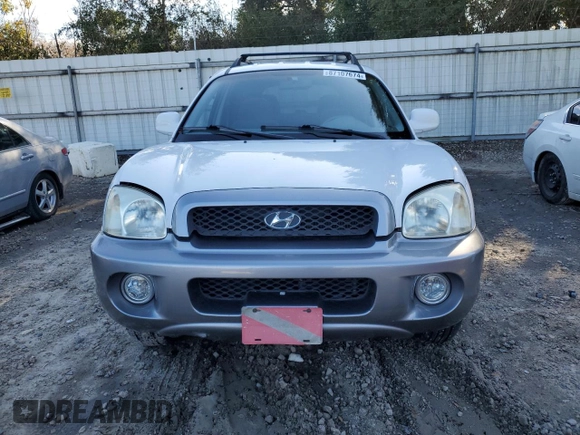 2001 Hyundai Santa Fe GLS with VIN KM8SC83D91U084712, listed as a Copart auction lot 87107674 with 111,465 mi miles and Clean Title. Bid and sale history available at carsss.com. Image 5.