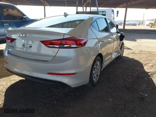 2017 Hyundai Elantra SE with VIN KMHD74LF2HU428852, listed as a IAAI auction lot 41476105 with 48,853 mi miles. Bid and sale history available at carsss.com. Image 4.