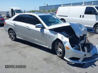 2012 Mercedes-Benz E 350 Luxury with VIN WDDHF5KB0CA595918, listed as a IAAI auction lot 42299740 with 74,758 mi miles and . Bid and sale history available at DreamBid. Image 1.