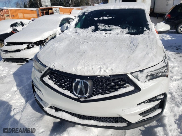 2020 Acura RDX w/A-Spec Pkg with VIN 5J8TC2H69LL803452, listed as a Copart auction lot 88956225 with 120,948 mi miles and Salvage Title. Bid and sale history available at carsss.com. Image 5.