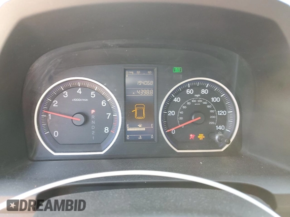 2010 Honda CR-V LX with VIN 5J6RE4H33AL026570, listed as a Copart auction lot 56655425 with 194,068 mi miles and Salvage title. Bid and sale history available at DreamBid. Image 9.