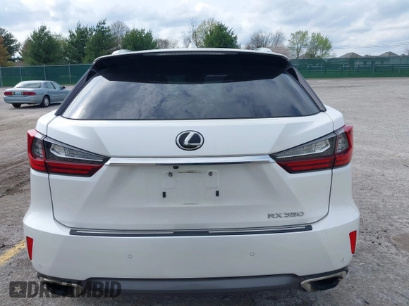 2018 Lexus RX 350 with VIN 2T2BZMCA8JC158132, listed as a IAAI auction lot 41938606 with 99,613 mi miles and . Bid and sale history available at DreamBid. Image 16.