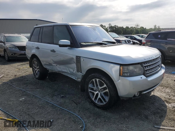 2011 Land Rover Range Rover SC with VIN SALMF1E41BA341320, listed as a Copart auction lot 57415705 with 139,038 mi miles and Salvage title. Bid and sale history available at DreamBid. Image 4.
