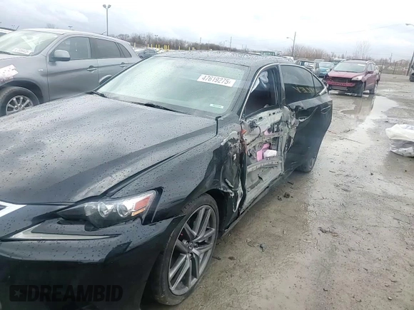 2015 Lexus IS 250 with VIN JTHBF1D28F5062278, listed as a Copart auction lot 47619275 with 122,500 mi miles and Salvage Title. Bid and sale history available at carsss.com. Image 10.