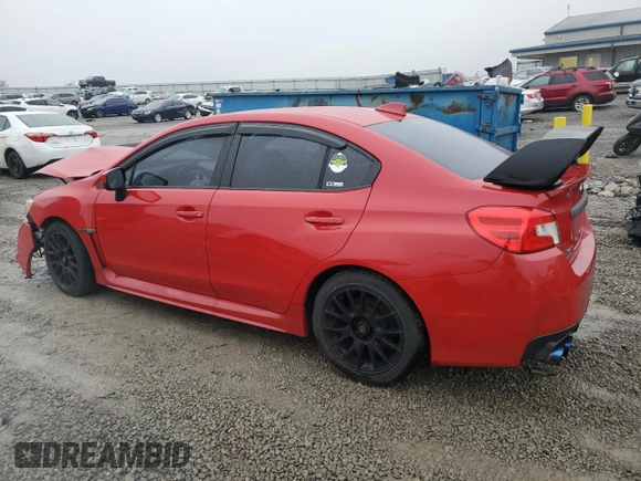 2015 Subaru WRX Premium with VIN JF1VA1D69F9805318, listed as a Copart auction lot 88133115 with 160,485 mi miles and Salvage Title. Bid and sale history available at carsss.com. Image 2.