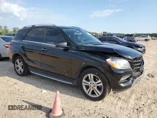 2014 Mercedes-Benz M 350 with VIN 4JGDA5JB8EA411199, listed as a Copart auction lot 55778065 with 112,674 mi miles and Salvage Title. Bid and sale history available at DreamBid. Image 4.