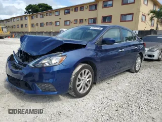 2019 Nissan Sentra S with VIN 3N1AB7AP3KY424478, listed as a Copart auction lot 62873115 with 61,638 mi miles and Salvage title. Bid and sale history available at DreamBid. Image 1.