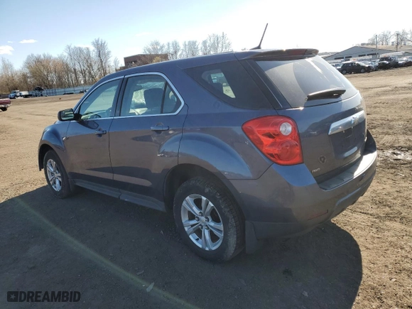 2013 Chevrolet Equinox LS with VIN 2GNFLCEK9D6313694, listed as a Copart auction lot 52429725 with 100,574 mi miles and Salvage Title. Bid and sale history available at carsss.com. Image 2.