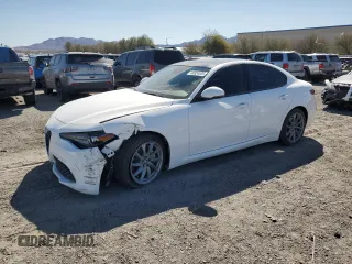 2023 Alfa Romeo Giulia with VIN ZARFAMAN9P7667245, listed as a Copart auction lot 49924525 with 4,799 mi miles and Salvage title. Bid and sale history available at DreamBid. Image 1.