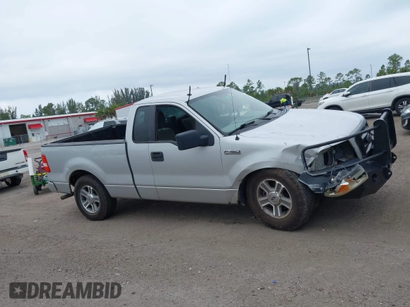 2008 Ford F-150 XL with VIN 1FTRF12W58KD87786, listed as a IAAI auction lot 42050883 with 127,688 mi miles. Bid and sale history available at carsss.com. Image 13.