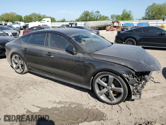 2016 Audi S7 z VIN WAUW2AFC8GN013150, wystawiony jako Copart lot #53048055 z przebiegiem 93 385 mil mil oraz Szkoda całkowita • Salvage title. Historia ofert i sprzedaży dostępna na DreamBid. Obrazek 4.
