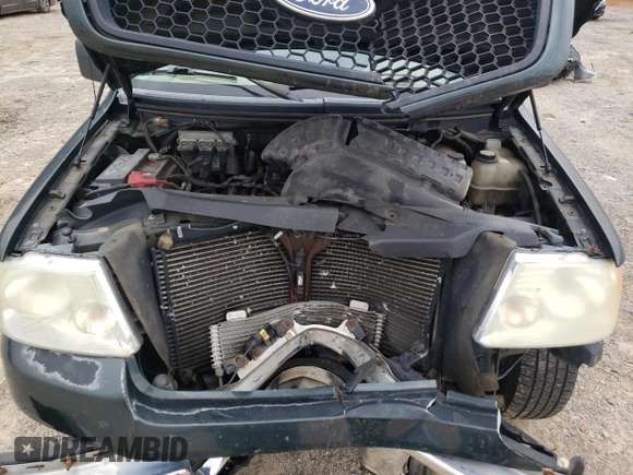 2005 Ford F-150 XL with VIN 1FTPF12585NA63952, listed as a Copart auction lot 74300474 with 98,379 mi miles and Salvage Title. Bid and sale history available at carsss.com. Image 12.