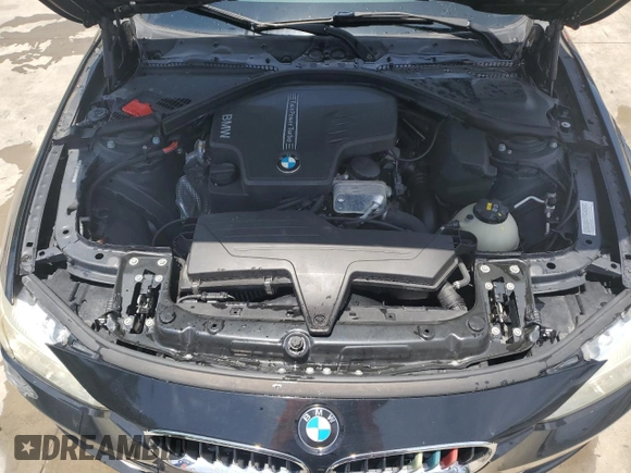 2015 BMW 3 Series 328i with VIN WBA3C1C5XFK118049, listed as a Copart auction lot 60166745 with 145,645 mi miles and Salvage title. Bid and sale history available at DreamBid. Image 11.