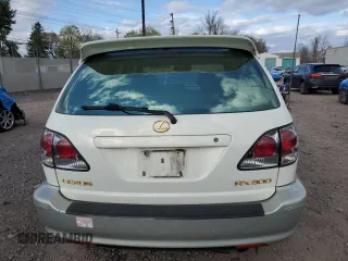 2001 Lexus RX 300 with VIN JTJHF10U110227769, listed as a Copart auction lot 53426095 with 169,878 mi miles and Salvage Title. Bid and sale history available at carsss.com. Image 6.