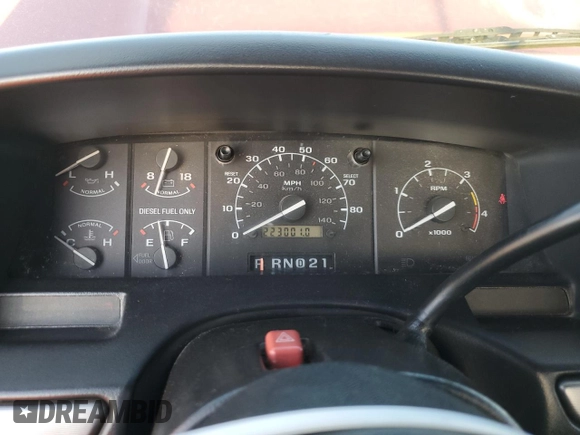 1992 Ford F-250 with VIN 1FTHX26M2NKB70294, listed as a Copart auction lot 42236995 with 223,001 mi miles and Clean Title. Bid and sale history available at carsss.com. Image 9.
