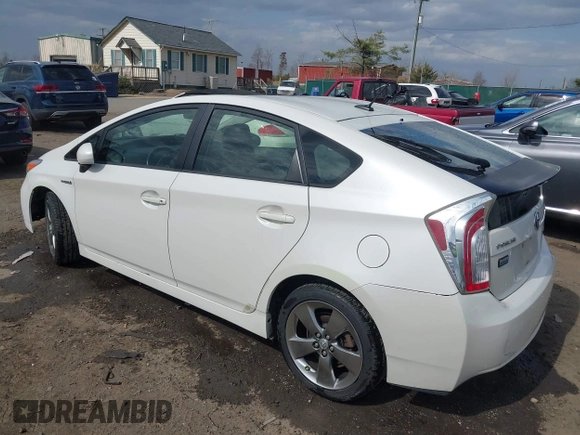 2013 Toyota Prius One z VIN JTDKN3DU7D5599352, wystawiony jako IAAI lot #41822091 z przebiegiem 198 360 mil mil oraz . Historia ofert i sprzedaży dostępna na DreamBid. Obrazek 3.