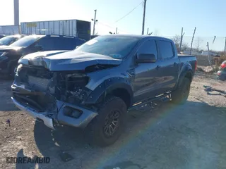 2021 Ford Ranger XL with VIN 1FTER4FH9MLD43099, listed as a IAAI auction lot 41322621 with 90,660 mi miles. Bid and sale history available at carsss.com. Image 2.