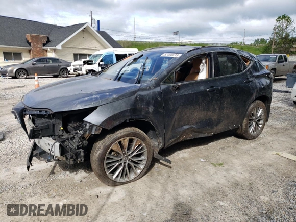 2022 Lexus NX 350h Premium with VIN JTJGKCEZ5N5005607, listed as a Copart auction lot 57300615 with 60,124 mi miles and Salvage title. Bid and sale history available at DreamBid. Image 1.