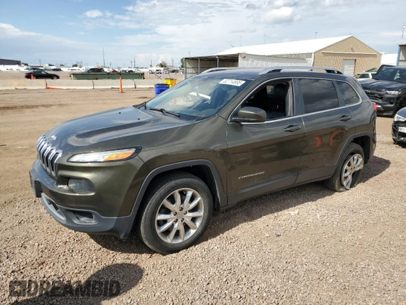 2016 Jeep Cherokee Limited with VIN 1C4PJMDBXGW151627, listed as a Copart auction lot 62714695 with 175,253 mi miles and Clean title. Bid and sale history available at DreamBid. Image 1.
