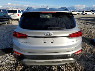 2020 Hyundai Santa Fe Limited with VIN 5NMS5CAA6LH297900, listed as a Copart auction lot 87266654 with 74,116 mi miles and Salvage Title. Bid and sale history available at carsss.com. Image 6.