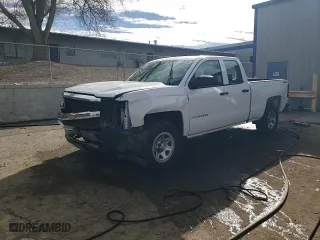 2018 Chevrolet Silverado 1500 Work Truck with VIN 1GCVKNEC0JZ338933, listed as a Copart auction lot 89105895 with 45,502 mi miles and Salvage Title. Bid and sale history available at carsss.com. Image 14.