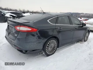 2014 Ford Fusion Titanium with VIN 3FA6P0K97ER382302, listed as a Copart auction lot 41668645 with 155,547 mi miles and Salvage Title. Bid and sale history available at carsss.com. Image 3.