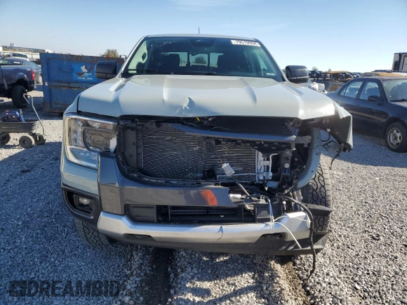 2024 Ford Ranger XLT with VIN 1FTER4HHXRLE20468, listed as a Copart auction lot 79519994 with 9,386 mi miles and Salvage title. Bid and sale history available at DreamBid. Image 5.