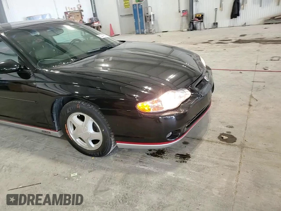 2003 Chevrolet Monte Carlo SS with VIN 2G1WX12K939146703, listed as a Copart auction lot 52416015 with 89,443 mi miles and Salvage Title. Bid and sale history available at carsss.com. Image 10.