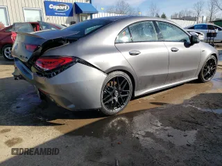 2022 Mercedes-Benz CLA 45 AMG with VIN W1K5J5DB8NN304558, listed as a Copart auction lot 79474123 with 6,995 mi miles and . Bid and sale history available at DreamBid. Image 3.