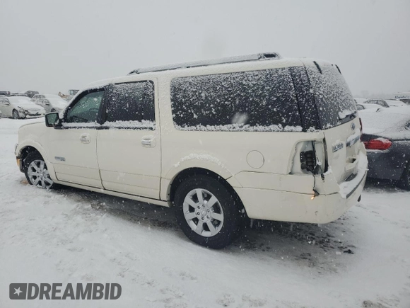 2008 Ford Expedition EL Limited with VIN 1FMFK20598LA66421, listed as a Copart auction lot 87637235 with 235,237 mi miles and Salvage Title. Bid and sale history available at carsss.com. Image 2.