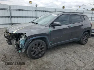 2021 Jeep Compass 80th Anniversary z VIN 3C4NJCEB4MT548722, wystawiony jako Copart lot #54626895 z przebiegiem 67 583 mil mil oraz Szkoda całkowita • Salvage title. Historia ofert i sprzedaży dostępna na DreamBid. Obrazek 1.